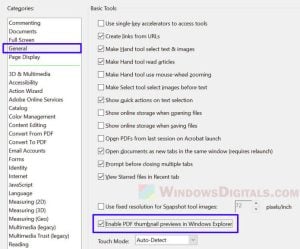 PDF Thumbnail And Preview Not Working In Windows 11