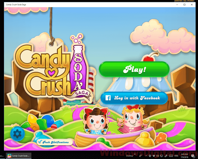 free candy crush saga soda