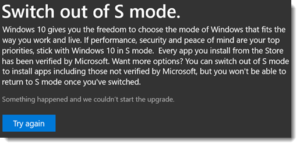 How to Get Laptop Out of S Mode on Windows 10/11