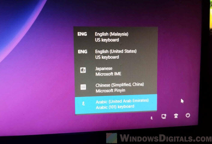 Change language on Windows 11 login screen