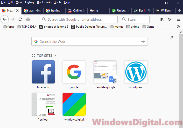 my computer keeps opening new tabs