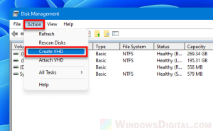 Восстановление из vhdx windows