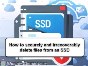 Permanently Deleting Specific Files From SSD in Windows