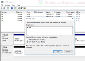 Disk Management or Diskpart Freezes when Initializing SSD or HDD