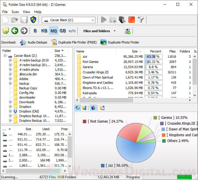 Folder size explorer windows 10 download - prodjas