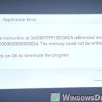 Explorer.exe Application Error when shut down or restart Windows 11