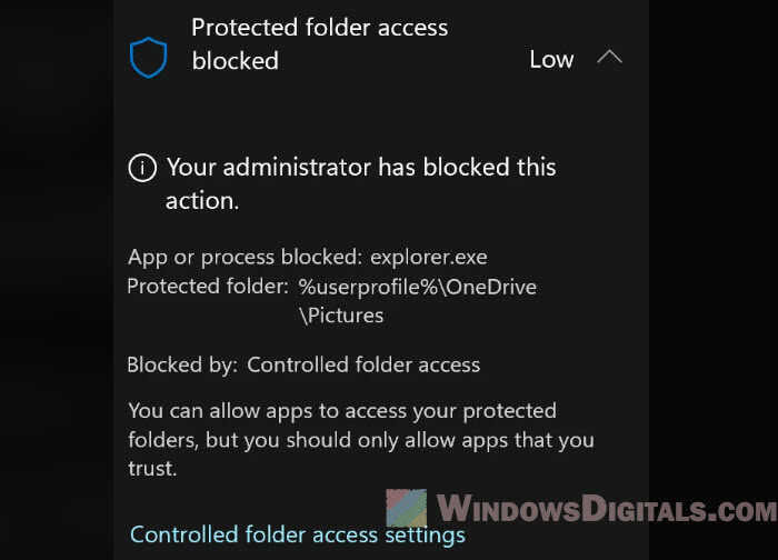 Explorer.exe Blocked by Windows Defender or Firewall