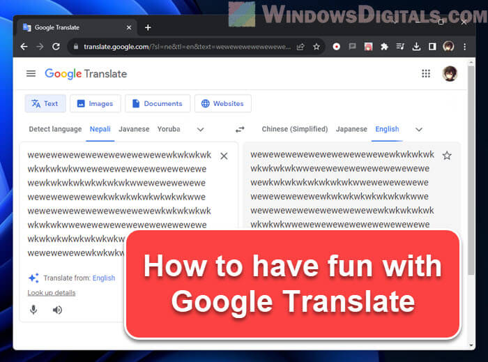 Funny Ways To Break Google Translate Voices Into A Stroke