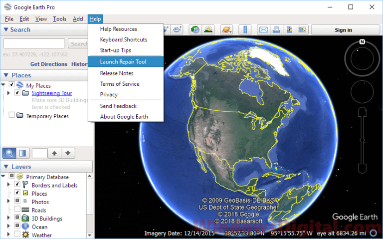 free download google earth for windows 10