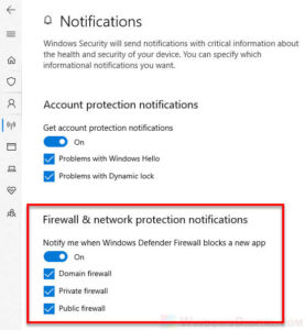 How To Disable Firewall Notifications In Windows 10/11