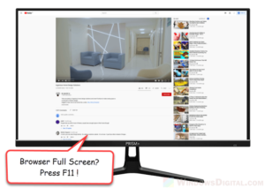 How To Go Full Screen On Windows 11/10 Apps Or Games