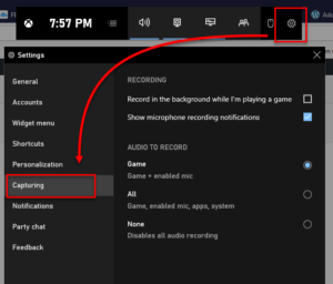 how to record video of screen with audio windows 10