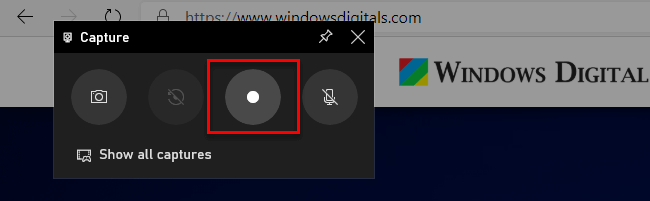 record screen as video with sound windows 10