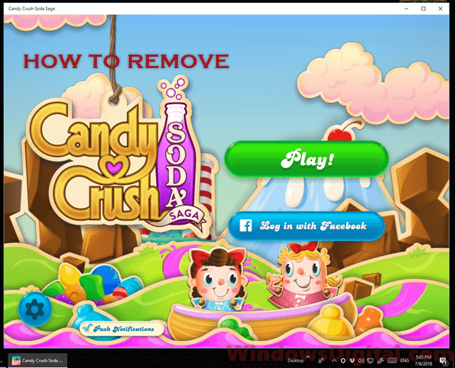 candy crush soda saga not working in windows 10