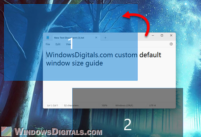 How to Set Default Window Size in Windows 11