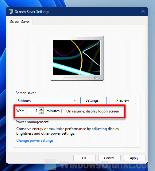 How To Turn On Off Or Change Screen Saver In Windows 11