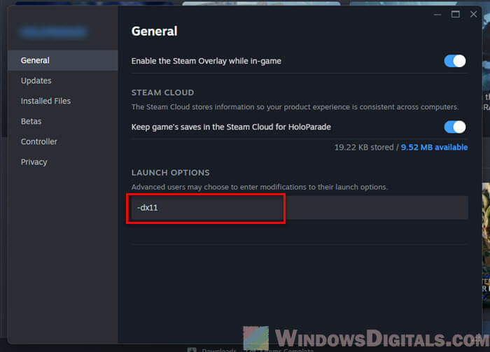 How to force a game to run on DirectX 11