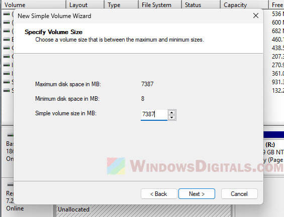 How to merge the two partitions of a single USB drive