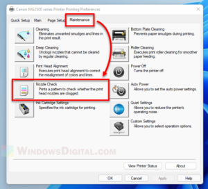 How To Clean Print Head In Windows