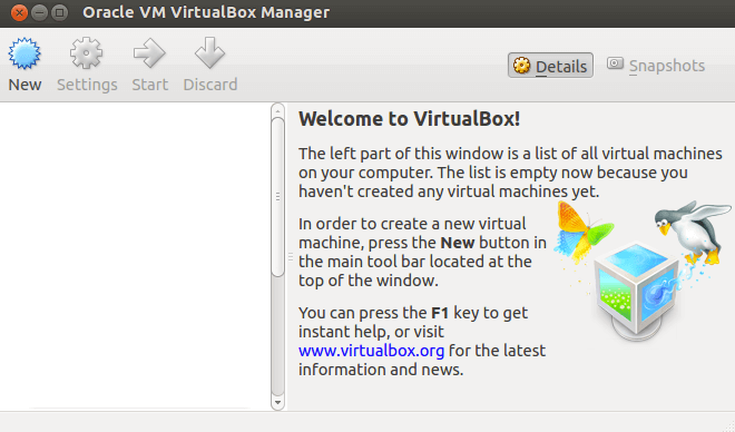 ubuntu on virtualbox 64 bit