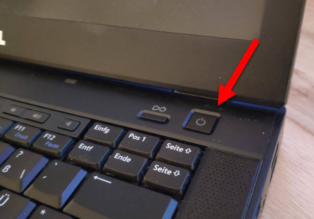 Laptop Power Button