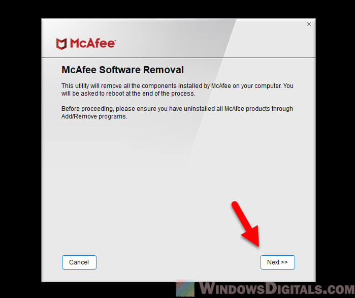 McAfee MCPR Tool Download