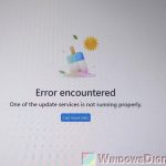 Microsoft Store Error encountered One of the update services is not running properly