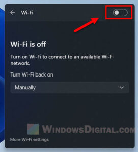 win 11 wifi