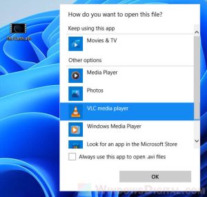 How to Play AVI Files on Windows 11