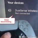 PS5 or PS4 Controller Keeps Disconnecting from PC Windows 11