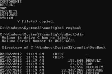 Registry fix BAD_SYSTEM_CONFIG_INFO Windows 10 BSOD