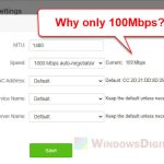 Router to Modem or PC Auto-Negotiate at 100Mbps but not 1Gbps