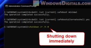 command prompt windows 11 safe mode