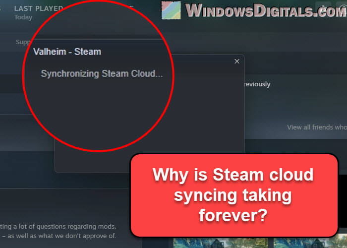 Steam gets a few useful UI tweaks to show Cloud Sync status and