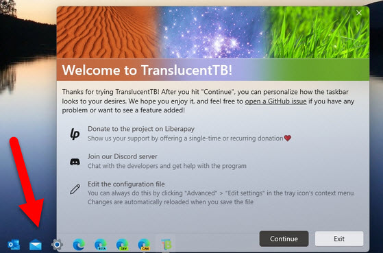 TranslucentTB causing desktop to flickers and refreshes