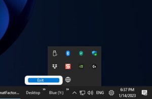 How to Remove Bright Data From The Taskbar