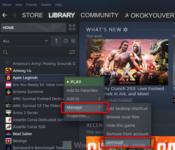 steam workshop content not showing in download list