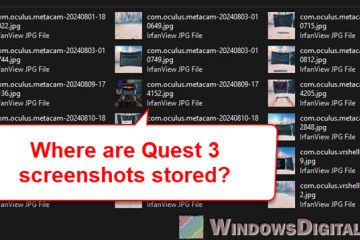 Where are Quest 3 Screenshots and Videos Stored