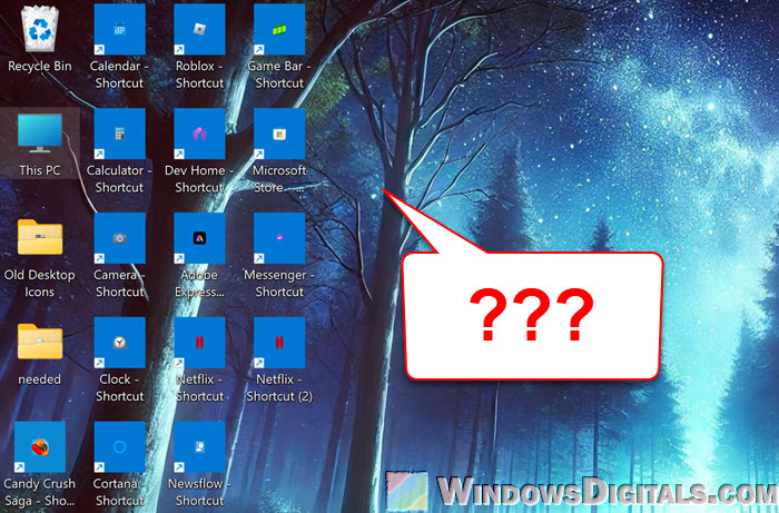 Why did my Desktop Icons Shrink and Look Small in Windows 11