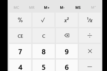 Windows 10 Calculator App Not Working