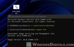 Batch (.BAT) Files Not Running In Windows 11/10