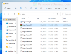 How to Split a File Into Multiple Files in Windows 11