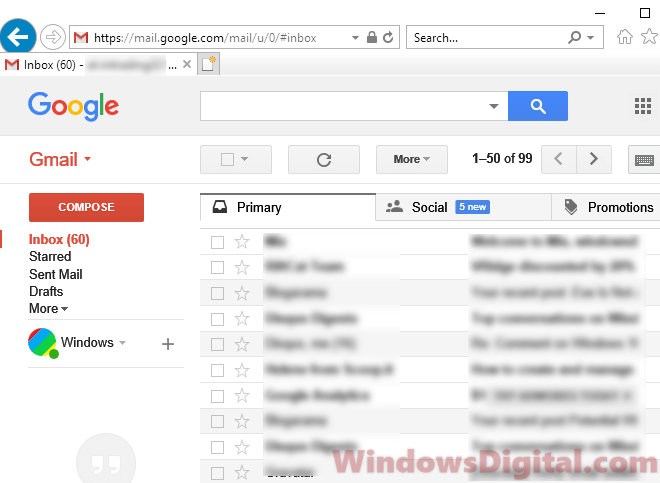 Mail.google.com login